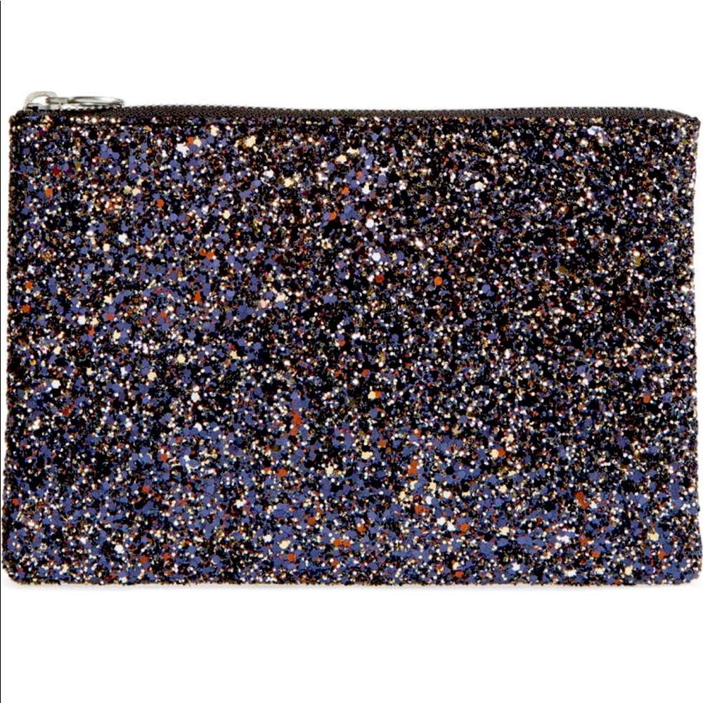 Madewell leather clutch